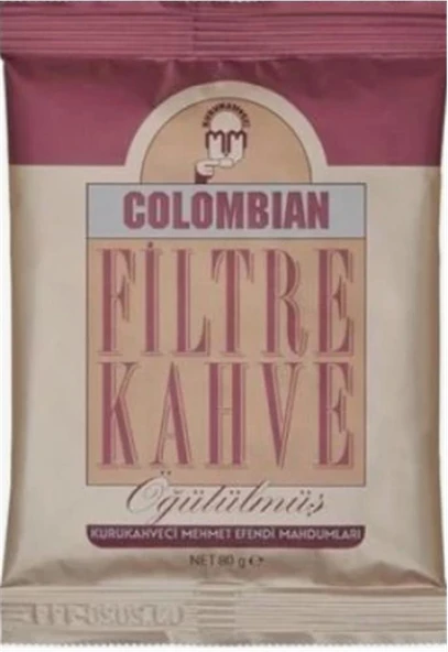 Mehmet Efendi 80gr Colombıan Filtre  (Öğütülmüş) ürün görseli 1