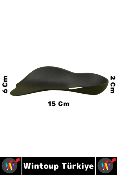 Unisex Gündelik Kullanım Konforlu Destekleyici Ayak Düz Taban Düzeltici Esnek Silikon Topuk Yastığı - 6