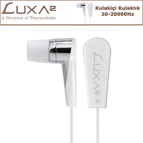 LUXA2 F2 Kulak İçi Kulaklık - Beyaz - 1