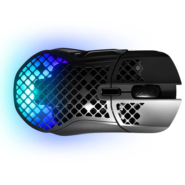 SteelSeries Aerox 5 Wireless SSM62406 Optik 9 Tuş 18000 CPI RGB Siyah Kablosuz Gaming (Oyuncu) Mouse - 5