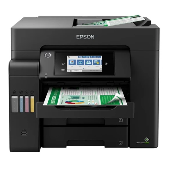 EPSON A4 Renkli EcoTank L6550 Çok Fonksiyonlu Tanklı Yazıcı Fax USB 2.0,Ethernet,Kablosuz ürün görseli 1