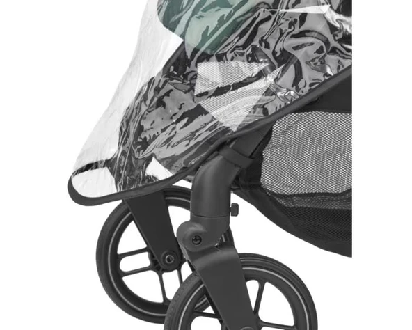 Maxi-Cosi Şeffaf Bebek Arabası Yağmurluğu (Leona2, Soho, Lara2 ile uyumludur) - 3