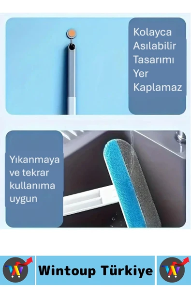 Dayanıklı Yıkanabilir Kolay Temizlenir Pet Kedi Köpek Uzun Saplı Evcil Hayvan Tüy Temizleme Fırçası - Resim 2