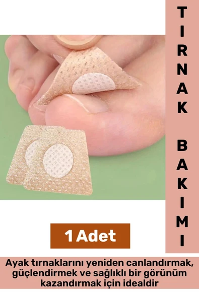 Hasarlı Renk Değiştirmiş Bakım Canlandırma Güçlendirme Sağlıklı Görünüm Tırnak Bakım Onarım Yaması