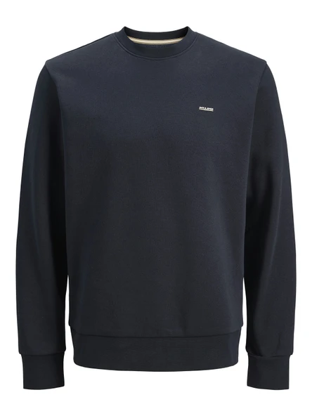 JACK JONES Yazı Baskılı Bisiklet Yaka Erkek Sweatshirt 12284399 ürün görseli