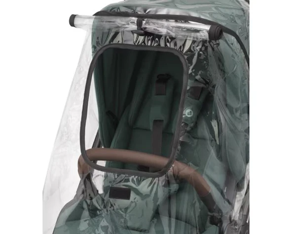 Maxi-Cosi Şeffaf Bebek Arabası Yağmurluğu (Leona2, Soho, Lara2 ile uyumludur) - 2