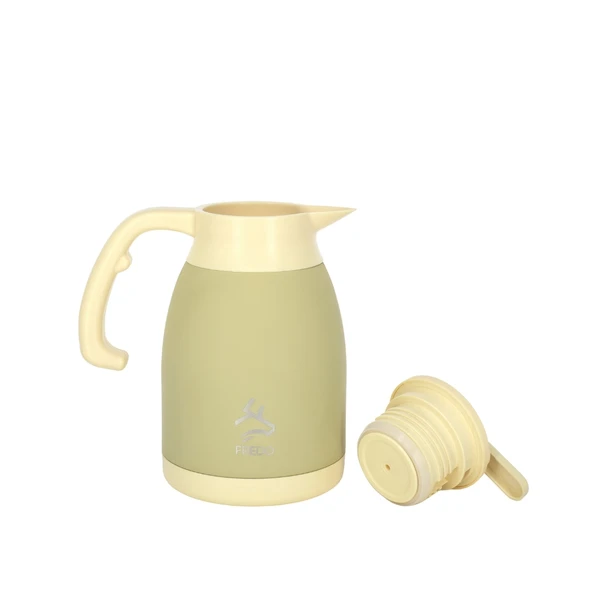 Big Therm 1.5 Lt Paslanmaz Çelik Krem Çay Termosu, 24 Saat Soğuk, 12 Saat Sıcak Tutma - 2