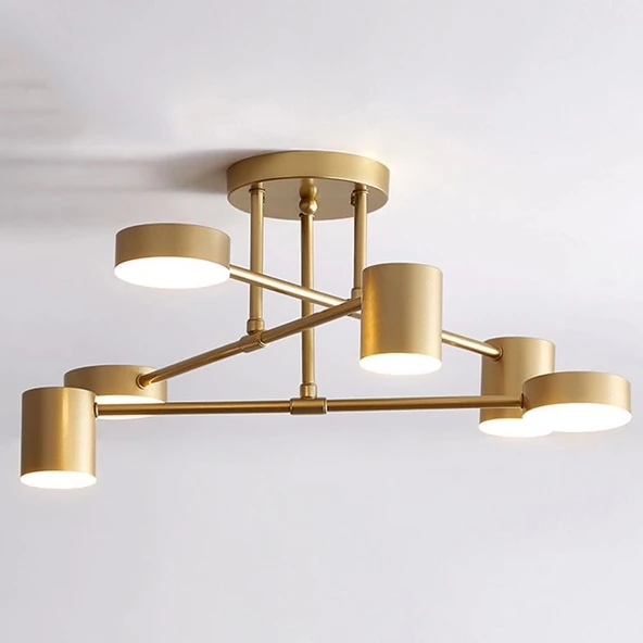 Eaos Lak Ledli Plafonyer Avize Salon Avize Oturma Odası Avize Yatak Odası Avize Ledli Plafonyer Ledli Plafonyer Avize ürün görseli 1