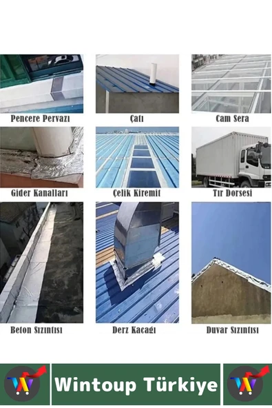 Uzun Ömürlü Su Nem Küfe Dayanıklı Çok Amaçlı YEŞİL Montaj Onarım Tamir Bantı 48 Mm X 10 Metre 2 Adet - 2