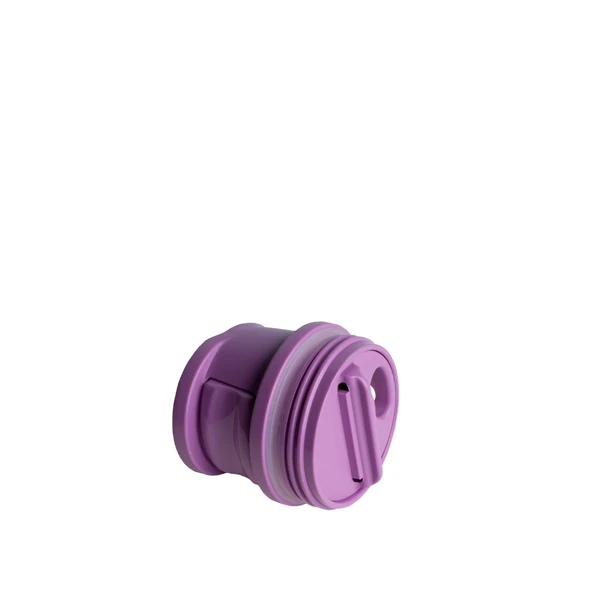 Comfort Therm Paslanmaz Çelik Lila Termos Bardak, Mug 600ml - Resim 5