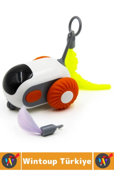 Evcil Hayvan Kedi Fiziksel Gelişm İlgi Çekici Eğlenceli Şarjlı Uzaktan Kumandalı Robot Kedi Oyuncağı - Resim 4