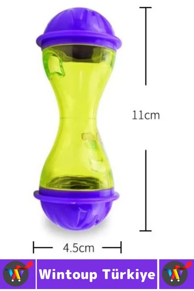 Evcil Hayvan Kedi Avlanma İçgüdüsü Geliştiren Eğlenceli İnteraktif Kedi Ödül Mamalı Oyuncak - Resim 3