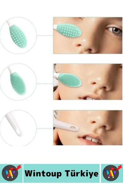 Ergonomik Cilt Siyah Nokta Bakım Cildi Tahriş Etmeyen Esnek Silikon Cilt Siyah Nokta Temizleme Aleti - 2