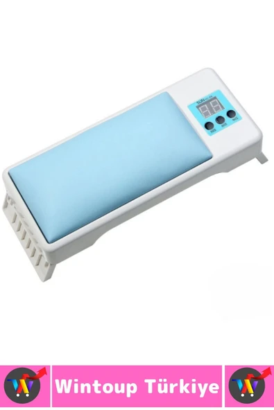 Konforlu Profesyonel Ev Kullanım Hızlı Etki Dijital Ekran 3 Zaman Ayarlı El Yastıklı UV Oje Kurutucu - 2