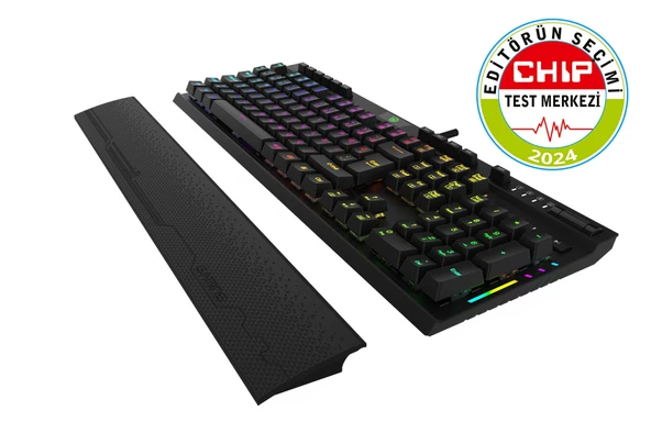 Monster Pusat K3 Pro RGB Red Switch Kablolu Mekanik Oyuncu Klavyesi - 5