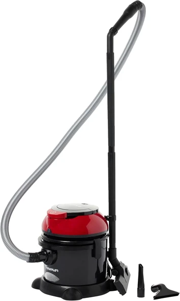 Arnica Tayfun Islak Kuru Süpürge, 2400 W, 10 L Hazne, Bez Filtre, Kırmızı/ Siyah - 1