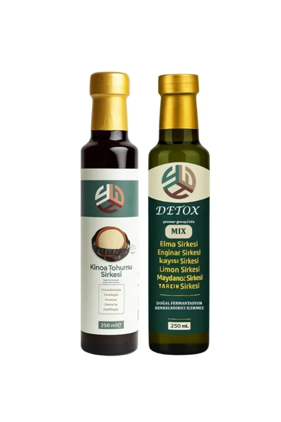 PROMAR MİX DETOX SİRKESİ 250 ML+ KİNOA TOHUMU DETOX SİRKESİ 250 ML ürün görseli