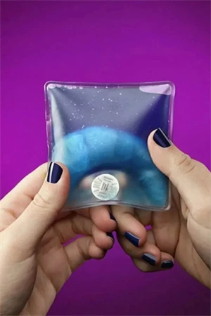 Mavi Sihirli Kare Jel El Isıtıcı Cep Sobası - Resim 3