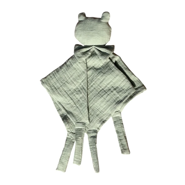 Çift Katlı Müslin Ayıcık Uyku Arkadaşı - 7