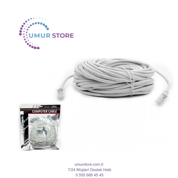 Cat5 Fabrikasyon Patch Kablo 25M - 2