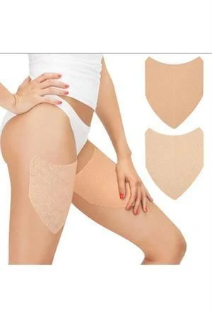 2 Adet Kendinden Yapışkanlı Sürtünme ve Pişik Önleyici Uyluk Koruyucu Bant – Spor ve Günlük Kullanım İçin Uniseks ürün görseli 1