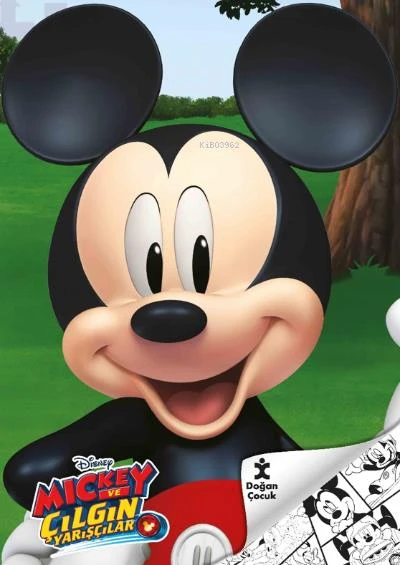 Disney Mickey Ve Çılgın Yarışçılar Boyama Kitabı ürün görseli 1