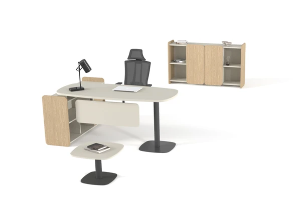 Casella Meta Yönetici Ofis Mobilya Takımı | Ofi̇s Mobi̇lyasi | Ergonomik, Şık ve Fonksiyonel Tasarım - 4