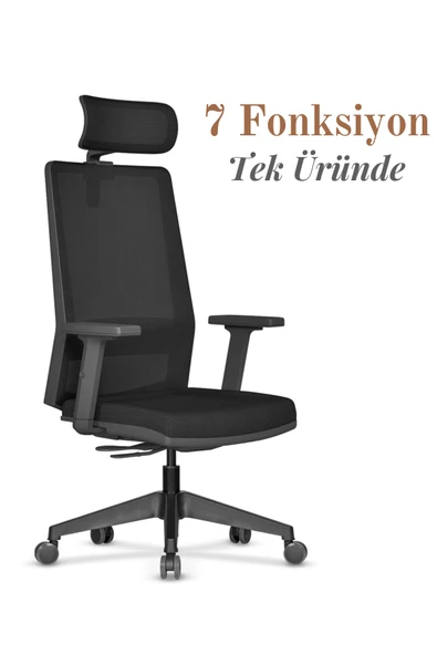Casella Ritim Fileli Yönetici Koltuğu | Ofi̇s Koltuğu | Ergonomik, Şık Ve Fonksiyonel - 5