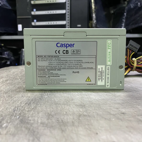 CASPER 350 WATT POWER SUPPLY 12 CM FANLI GÜÇ KAYNAĞI (2 EL YENİLENMİŞ ÜRÜN) - 3