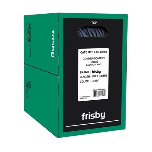Frisby FNW-CAT632 UTP 0,23AWG-0,53 MM LSZH 305MT CAT6 Kablo