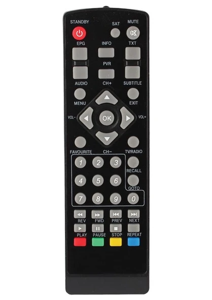 Yumatu Kr Yumatu Mini Hd Slim Displaylı Uydu Kumandası (2097=15141=25287) ürün görseli 1