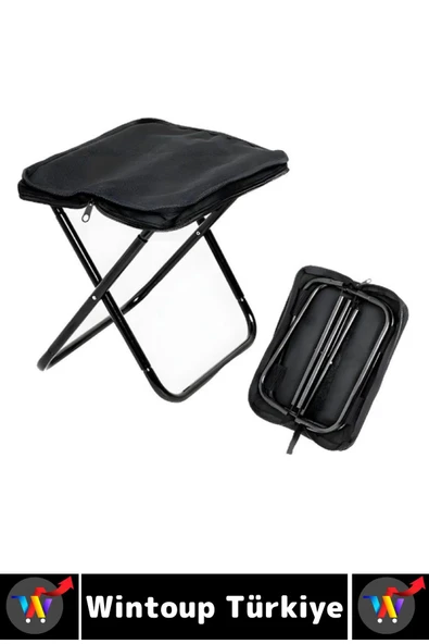 Premium Seyahat Kamp Piknik Balık Outdoor Dayanıklı Gövde Hafif Çanta Boy Katlanabilir Çanta Tabure - 2