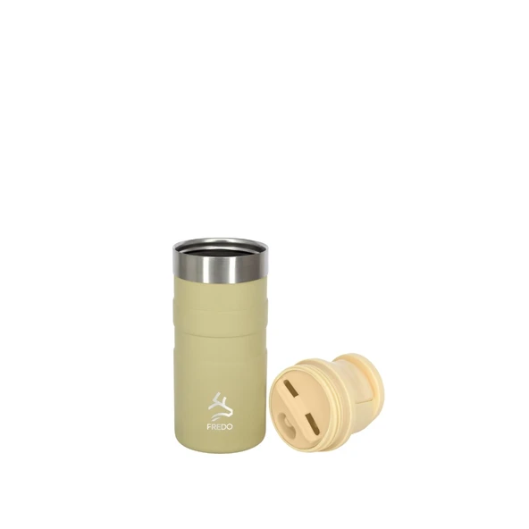 Comfort Therm Paslanmaz Çelik Krem Termos Bardak, Mug 350ml - 2