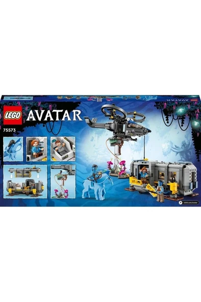 LEGO ® Avatar Uçan Dağlar: Saha 26 ve RDA Samson 75573 - Yaratıcı Oyuncak Yapım Seti (887 Parça) - Resim 4