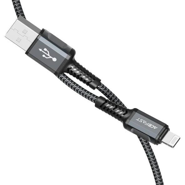 Acefast 30W 1.2 Metre USB-C to Ligtning Apple MFI Lisanslı Type-C iPhone Uyumlu Şarj Data Kablosu - C1-02 - 3