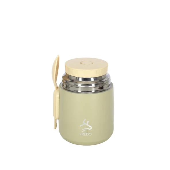 Duo Dine Bebek Krem Mama Kabı & Yemek Saklama Termosu, Mug - 8 Saat Sıcak, 12 Saat Soğuk Tutma 500 ml - 2