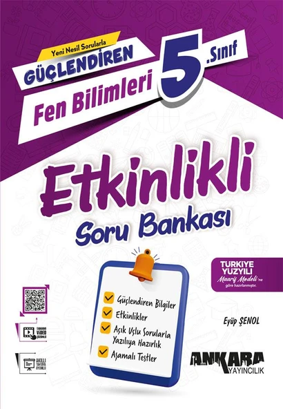 5.sınıf Fen Bilimleri Etkinlikli Soru Bankası ürün görseli 1