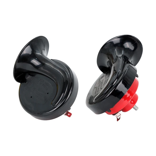 Seger 24V Dadat Korna Tek Fişli Takım 1 İnce 1 Kalın Ses Salyangoz