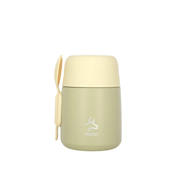 Duo Dine Bebek Krem Mama Kabı & Yemek Saklama Termosu, Mug - 8 Saat Sıcak, 12 Saat Soğuk Tutma 500 ml - 1