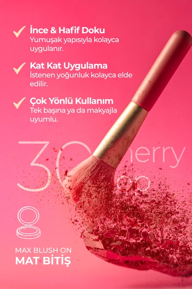 Powder Blush Allık Cherry Pop - 3