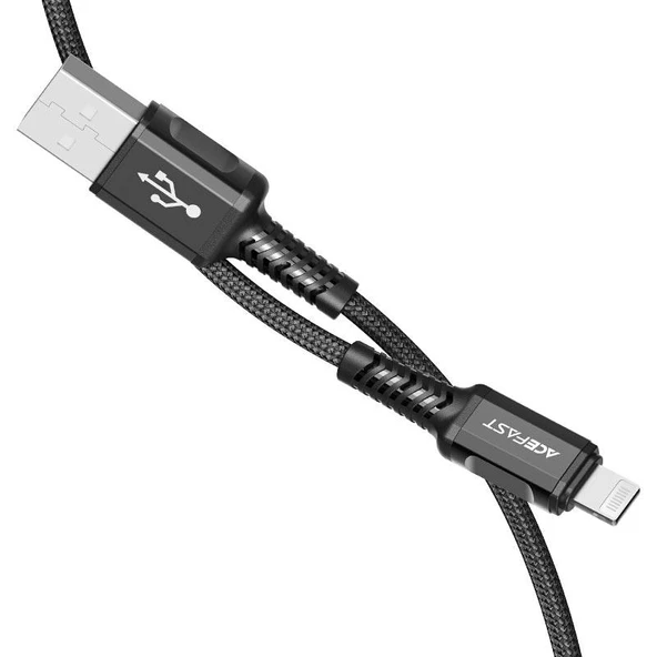 Acefast 30W 1.2 Metre USB-C to Ligtning Apple MFI Lisanslı Type-C iPhone Uyumlu Şarj Data Kablosu - C1-02 - 1