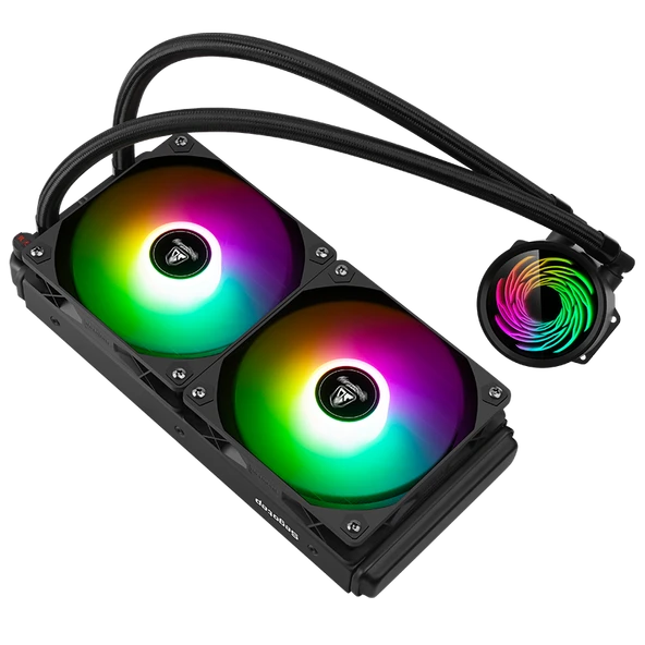 Segotep Bevere 240 Argb Siyah Sıvı İşlemci Soğutucusu Am5 Ve Lga1700 Uyumlu - 3