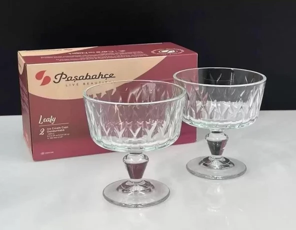 Paşabahçe 440414 2'li Leafy Dondurmalık 260cc - 3