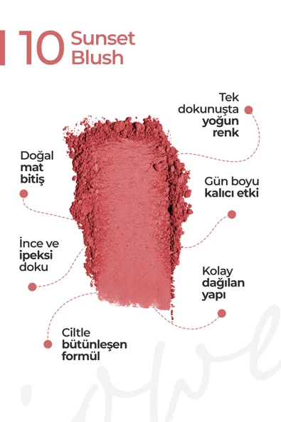 Powder Blush Allık Sunset Blush - 2