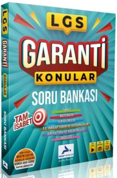 8. Sınıf Lgs Tüm Dersler Garanti Konular Soru Bankası ürün görseli 1