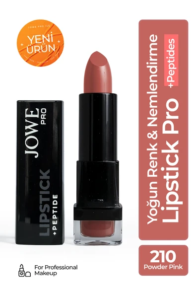 Professional Yoğun Renk Ve Nemlendirme Sağlayan Peptide İçerikli Ruj Powder Pink - 1