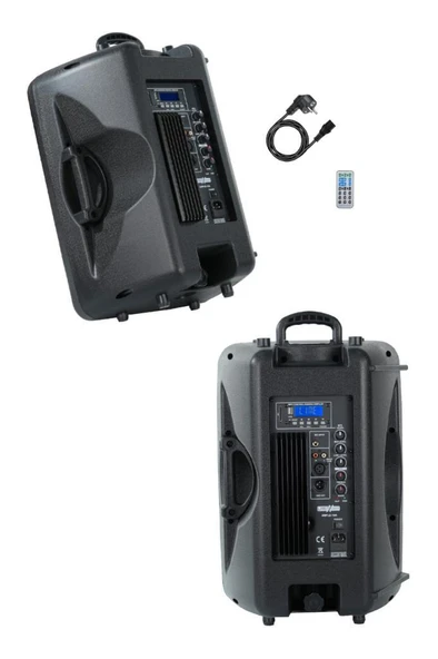 Lastvoice Ample-10A Aktif Kabin Hoparlör 10 İnç 600 Watt Bluetooth Usb - Resim 4