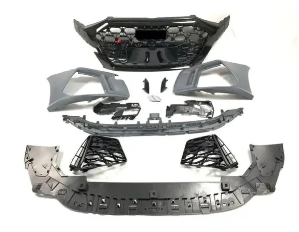 AUDİ RS3 SEDAN ÖN TAMPON + PANJUR SETİ 2021+ ürün görseli 1