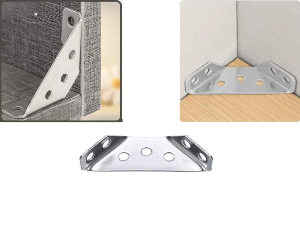 Yönsüz Köşe Bağlantı 62x23x18mm-100'lü Paket