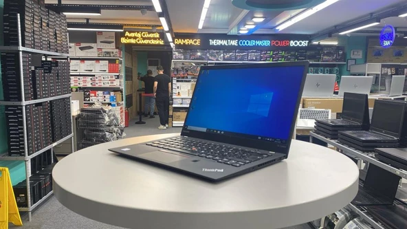 Lenovo Thınkpad X1 Carbon Gen5 W10Dg Notebook İ5 6300U 8Gb Lpddr3 256Gb M2 14" Fhd Ips Bxkalite 2.El - Resim 2